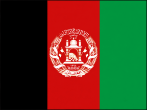 Flagge Afghanistans