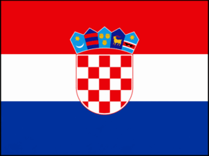 Flagge Kroatiens